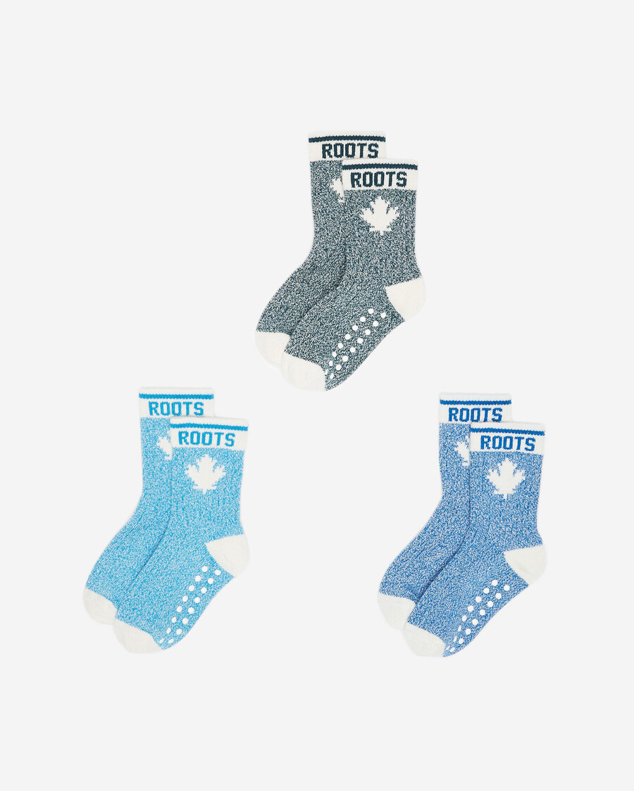 baby- und kleinkind-socken mit ahorn-motiv 3er-pack