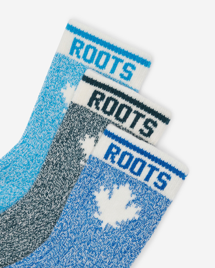 baby- und kleinkind-socken mit ahorn-motiv 3er-pack