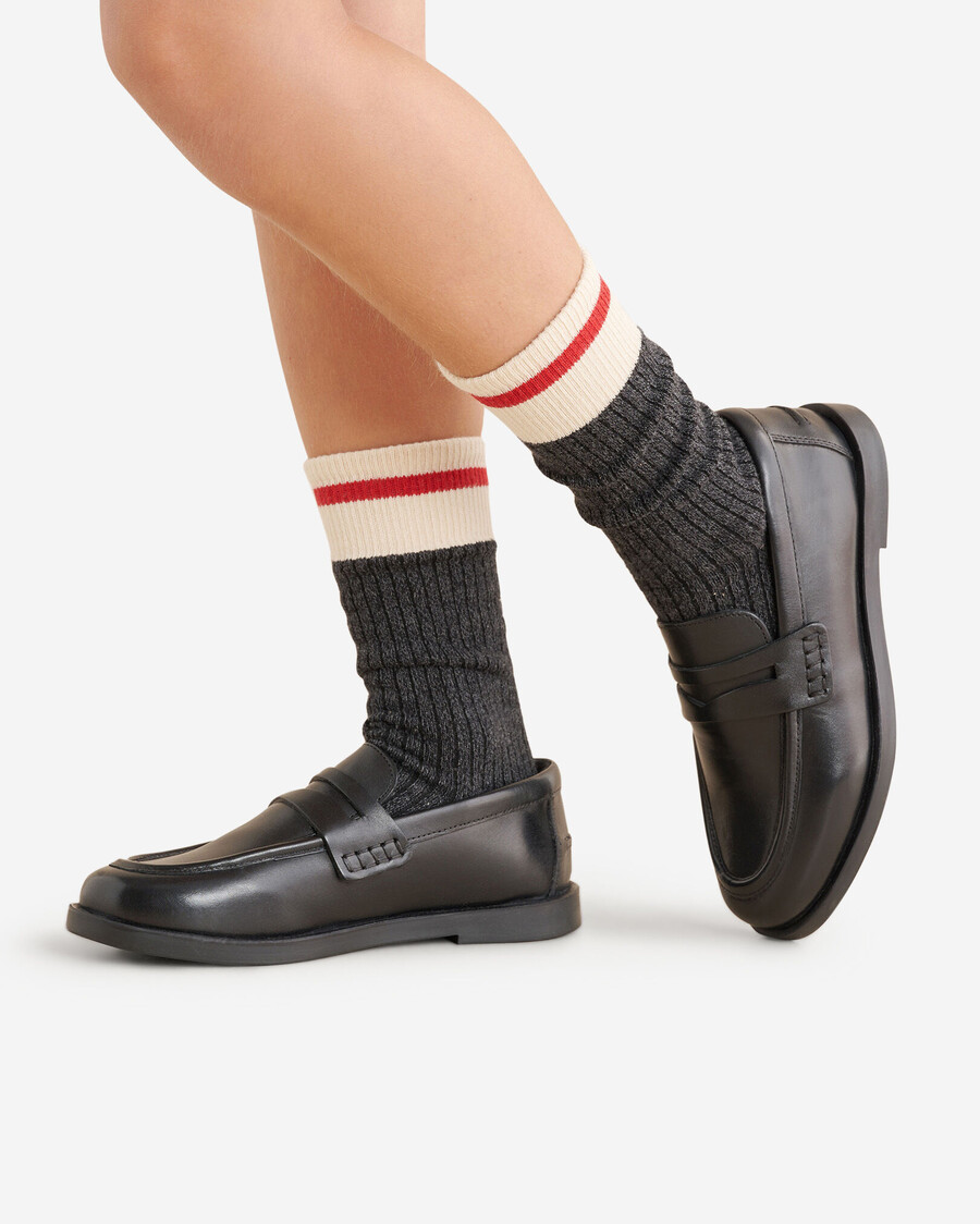 3er-pack kinder-baumwoll-kabinensocken