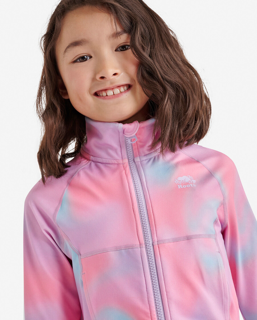mädchen active zip track jacket