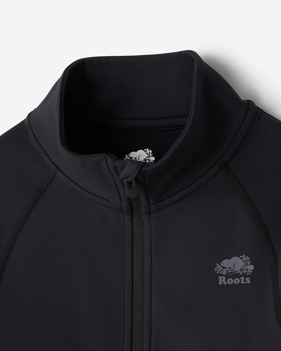 aktive warme trainingsjacke für mädchen