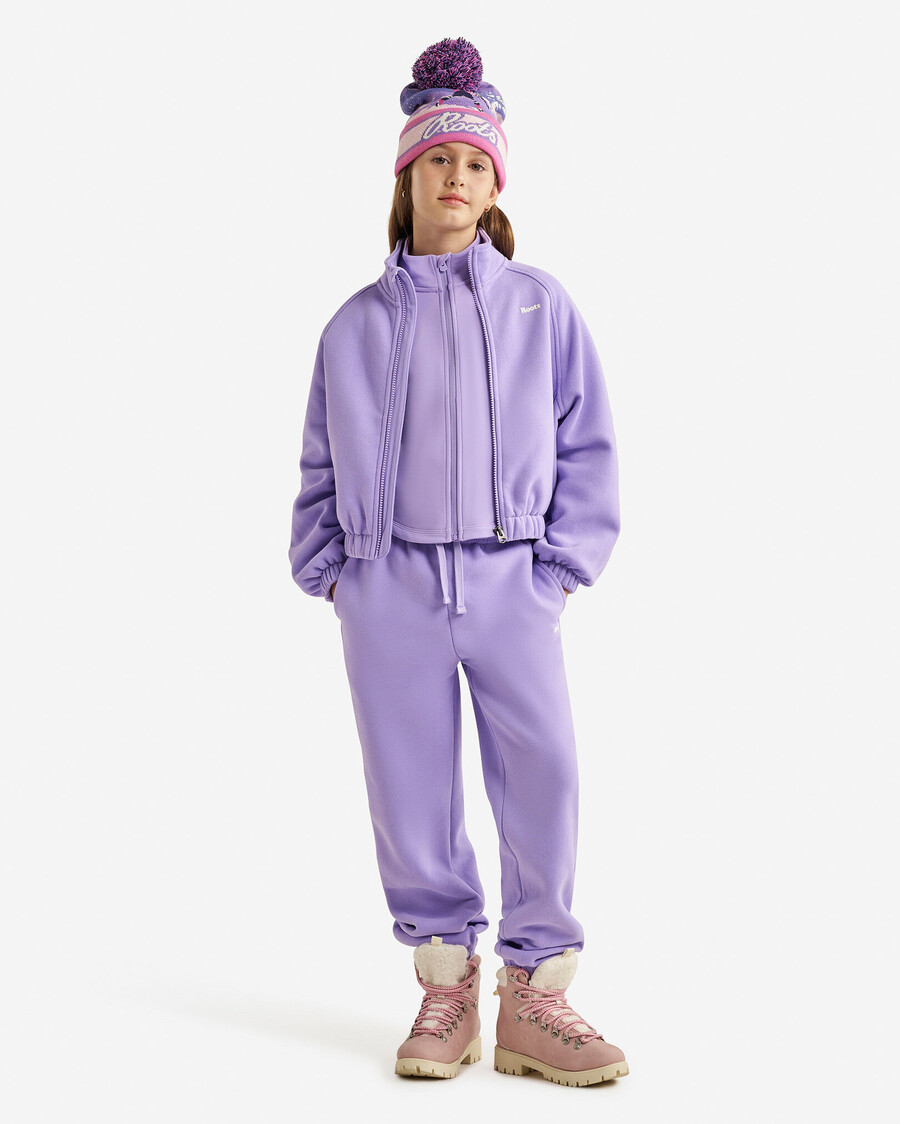 aktive warme trainingsjacke für mädchen