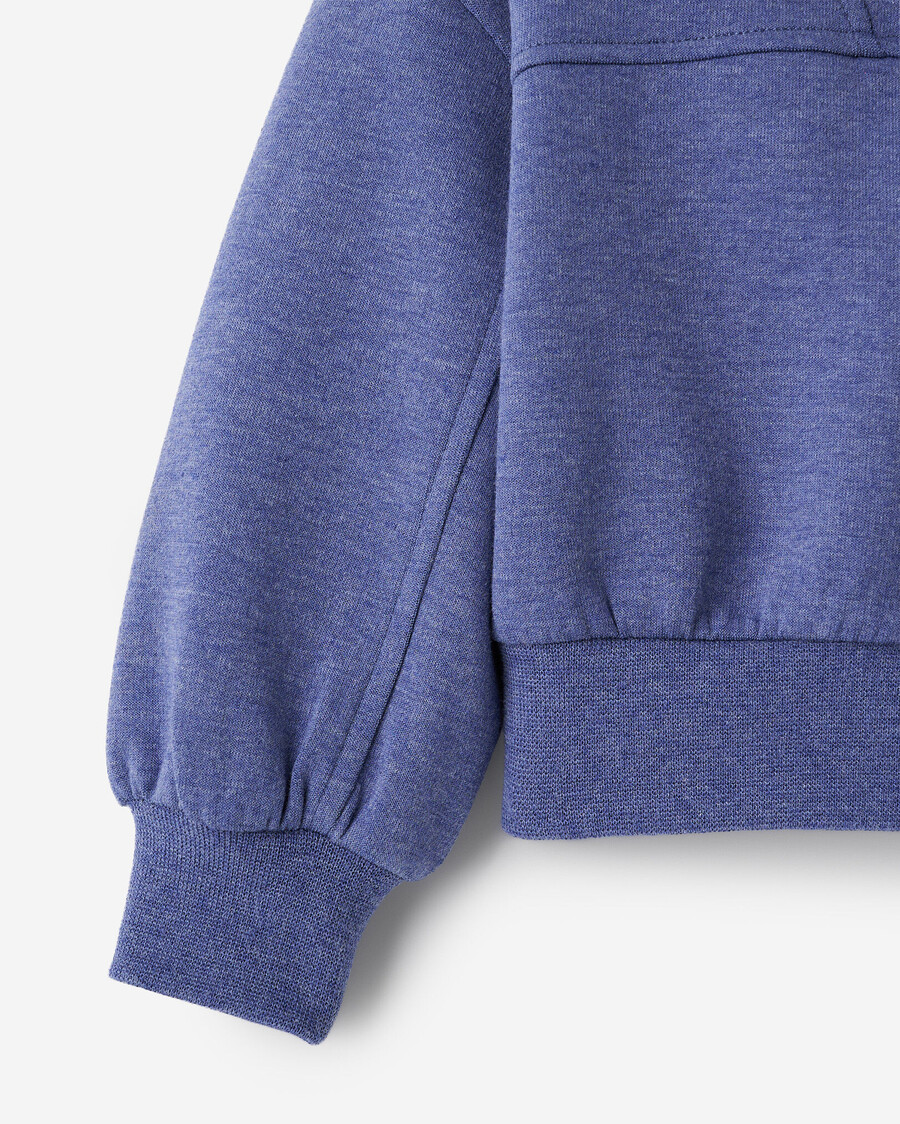 aktiver zip-hoodie für kleinkinder mädchen