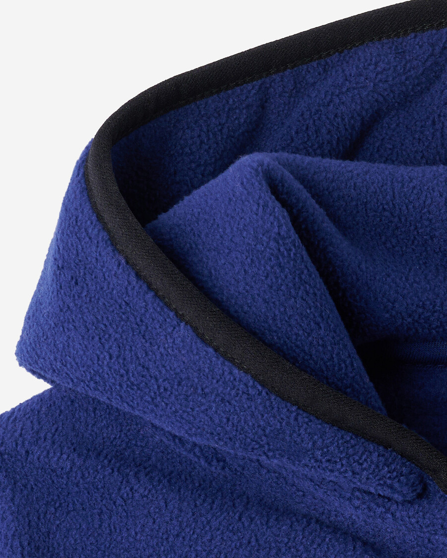 kleinkind-aktiv-mikrofleece-kapuzenjacke mit durchgehendem reißverschluss
