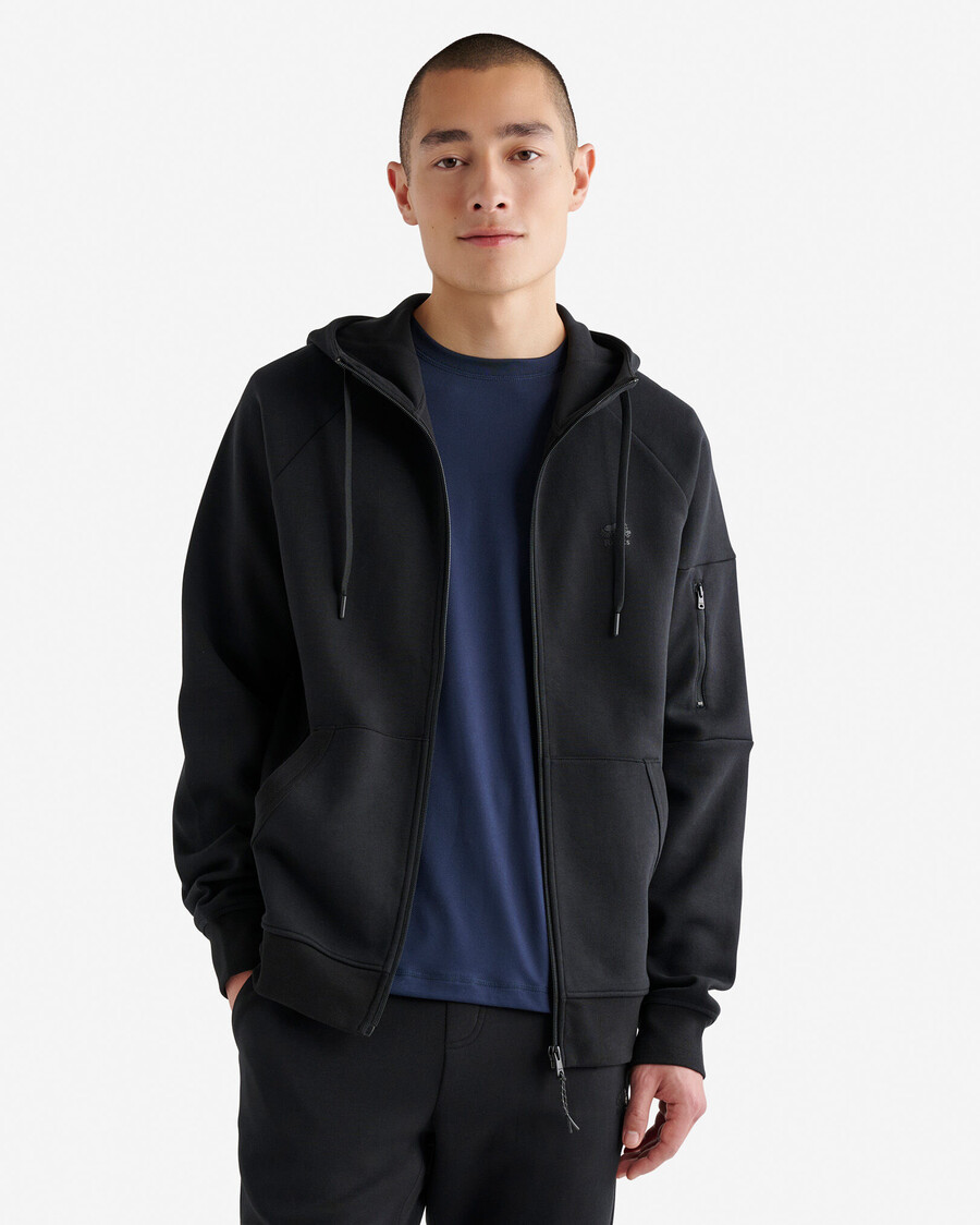recover interlock full zip hoodie