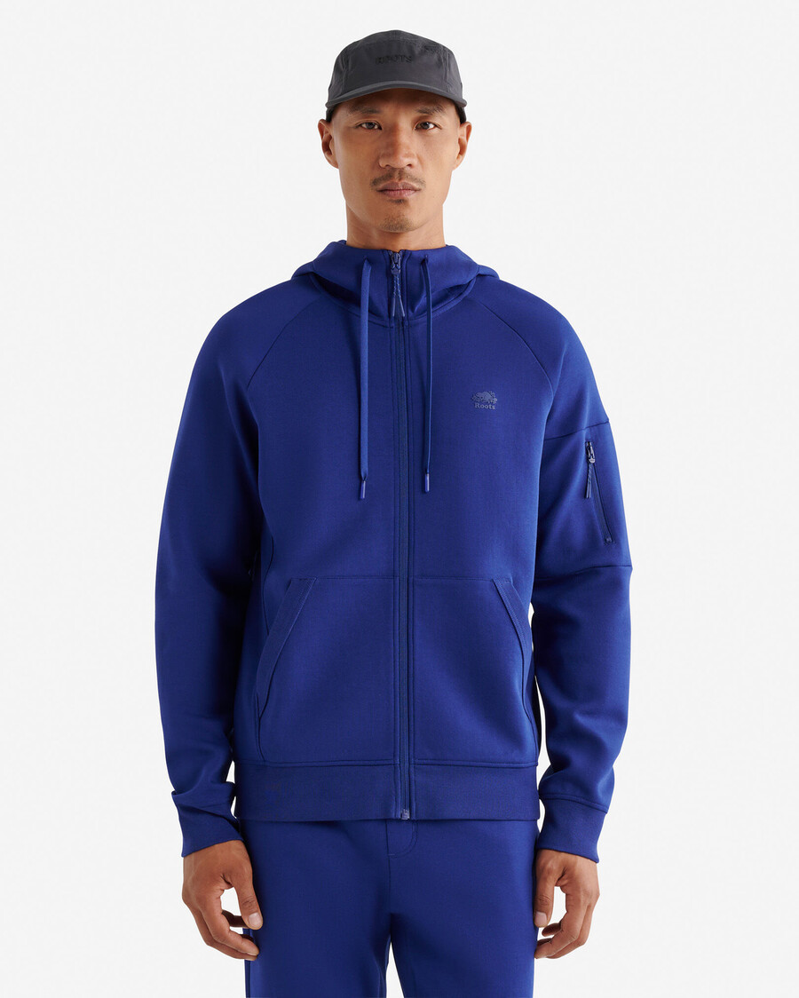 recover interlock full zip hoodie