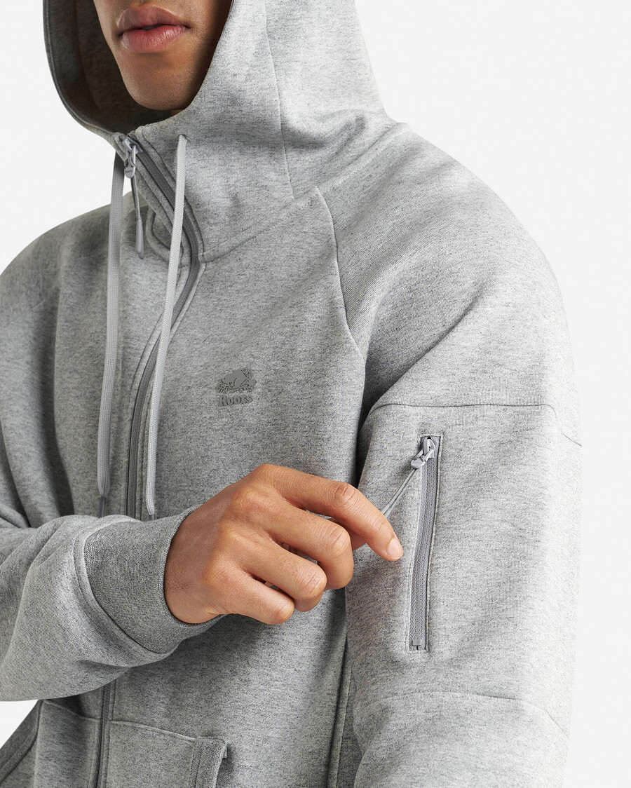 recover interlock full zip hoodie