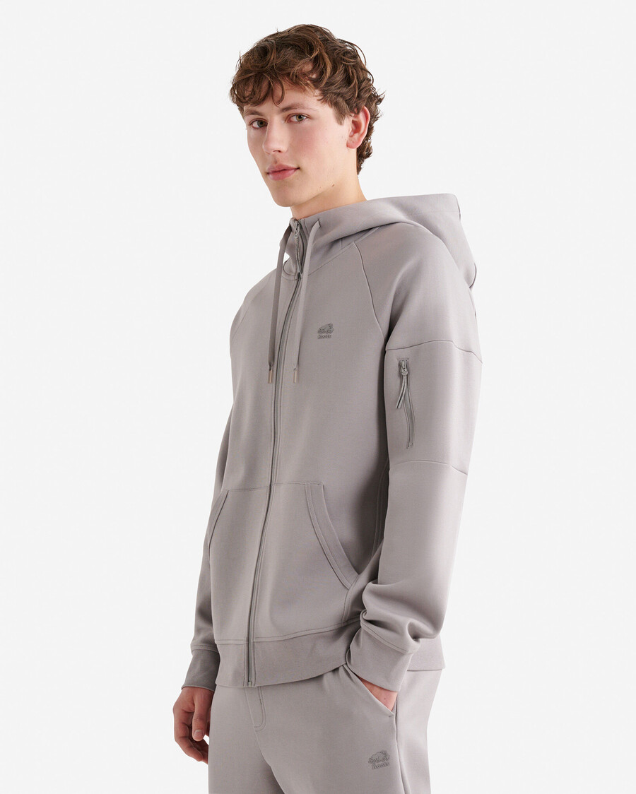 recover interlock full zip hoodie