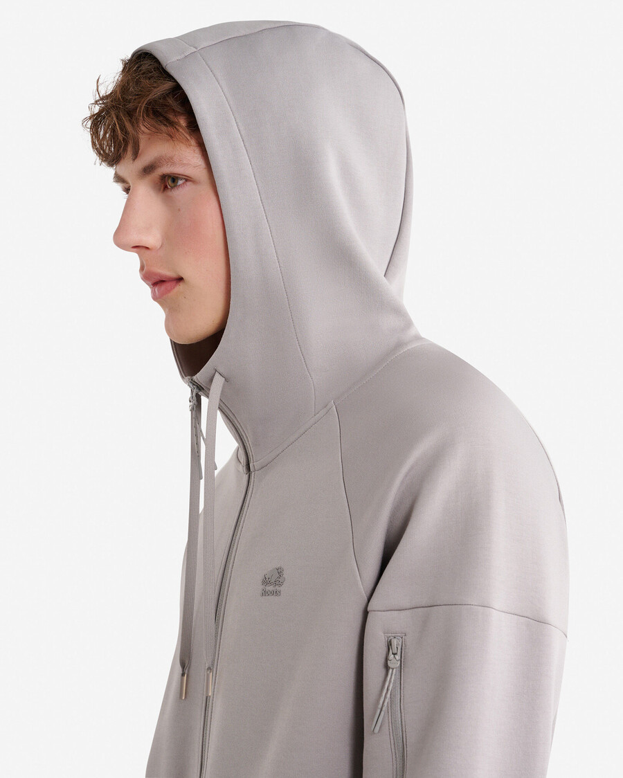 recover interlock full zip hoodie