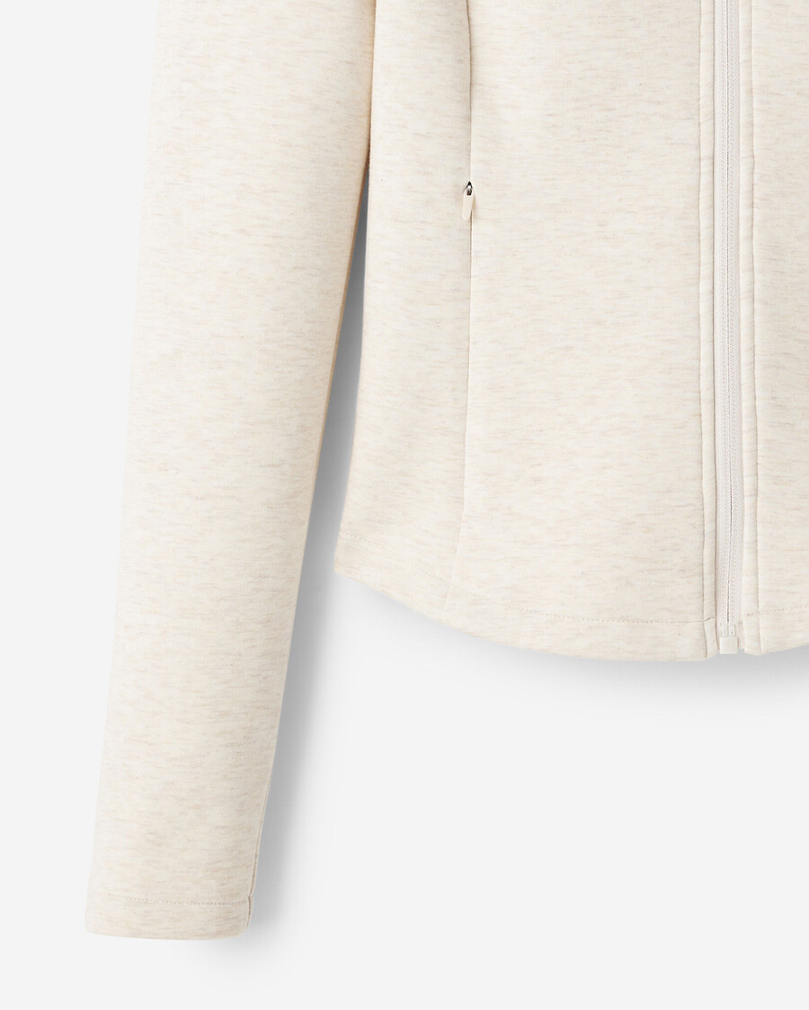 roam kapuzenjacke mit durchgehendem reißverschluss
