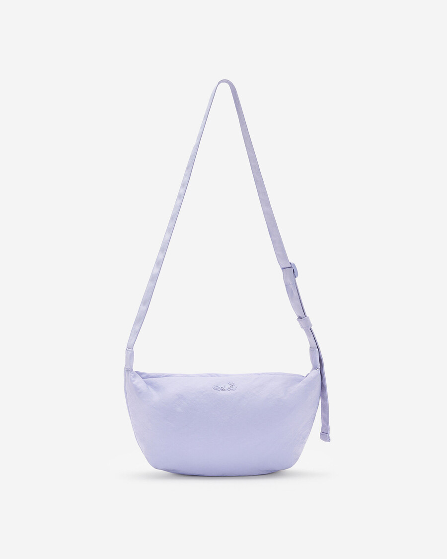nylon-tasche mittelgroß halbmondförmig