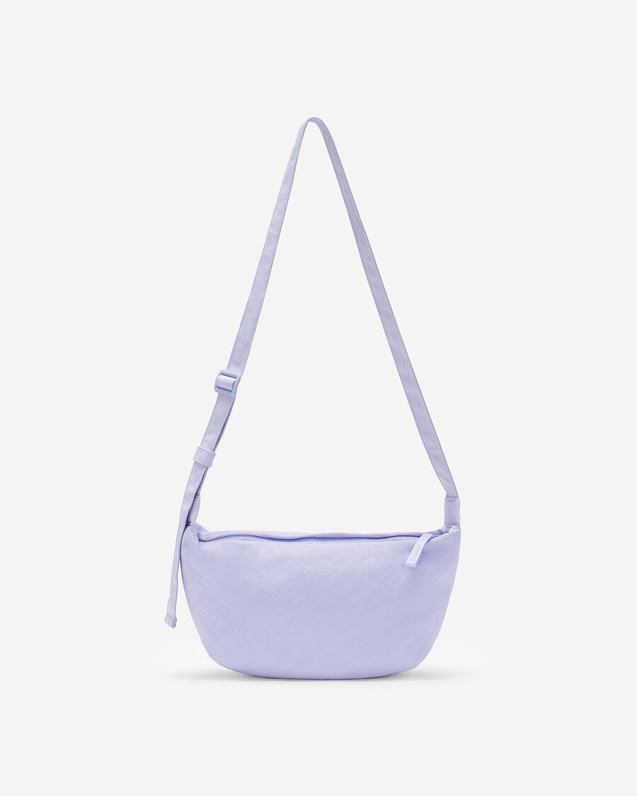 nylon-tasche mittelgroß halbmondförmig