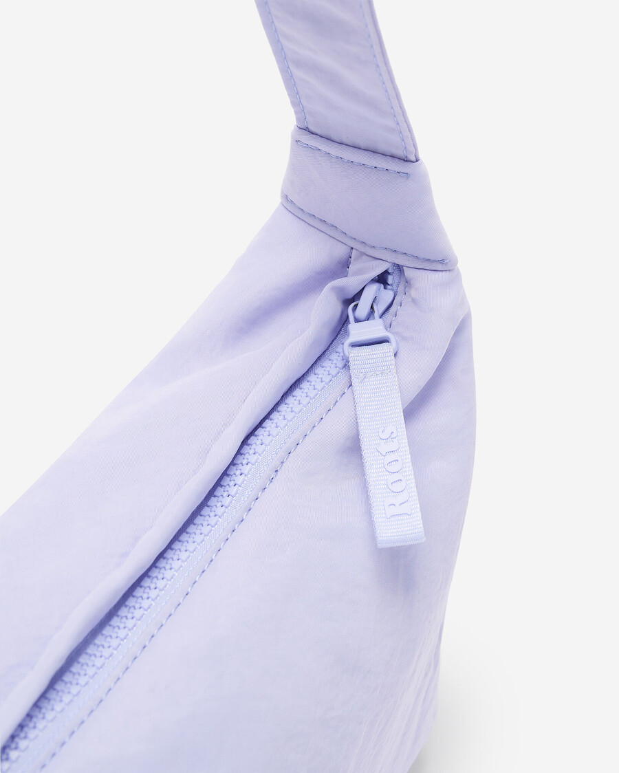 nylon-tasche mittelgroß halbmondförmig
