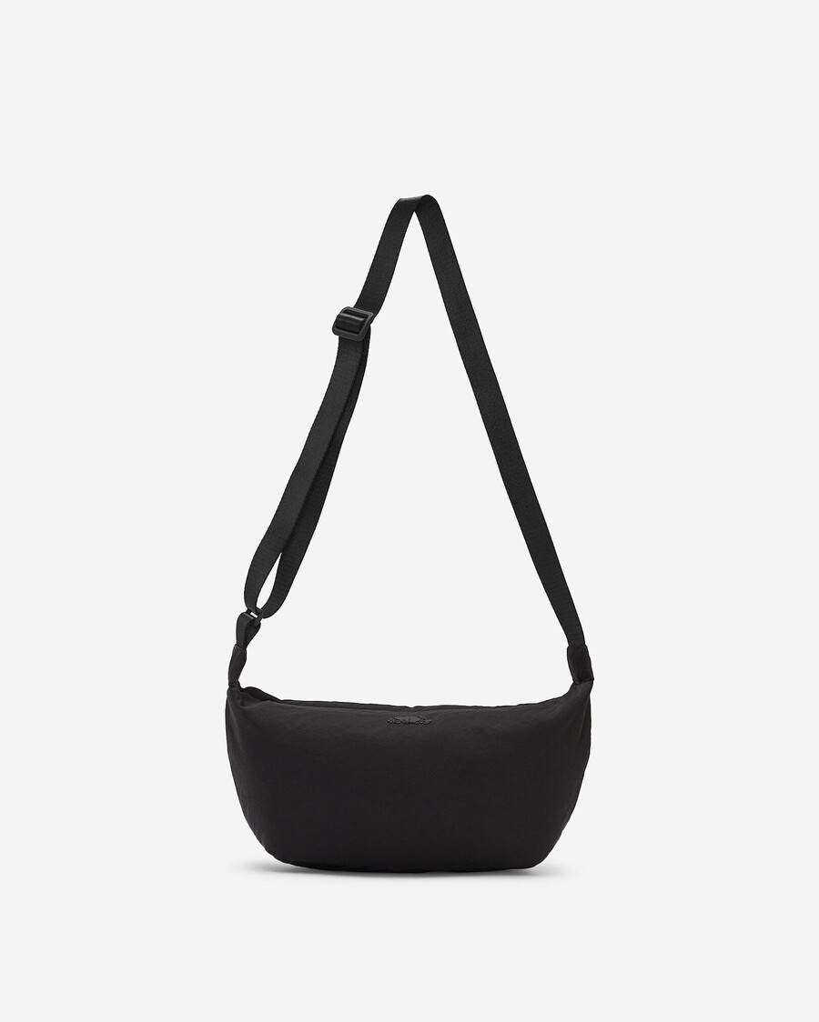 nylon-tasche mittelgroß halbmondförmig