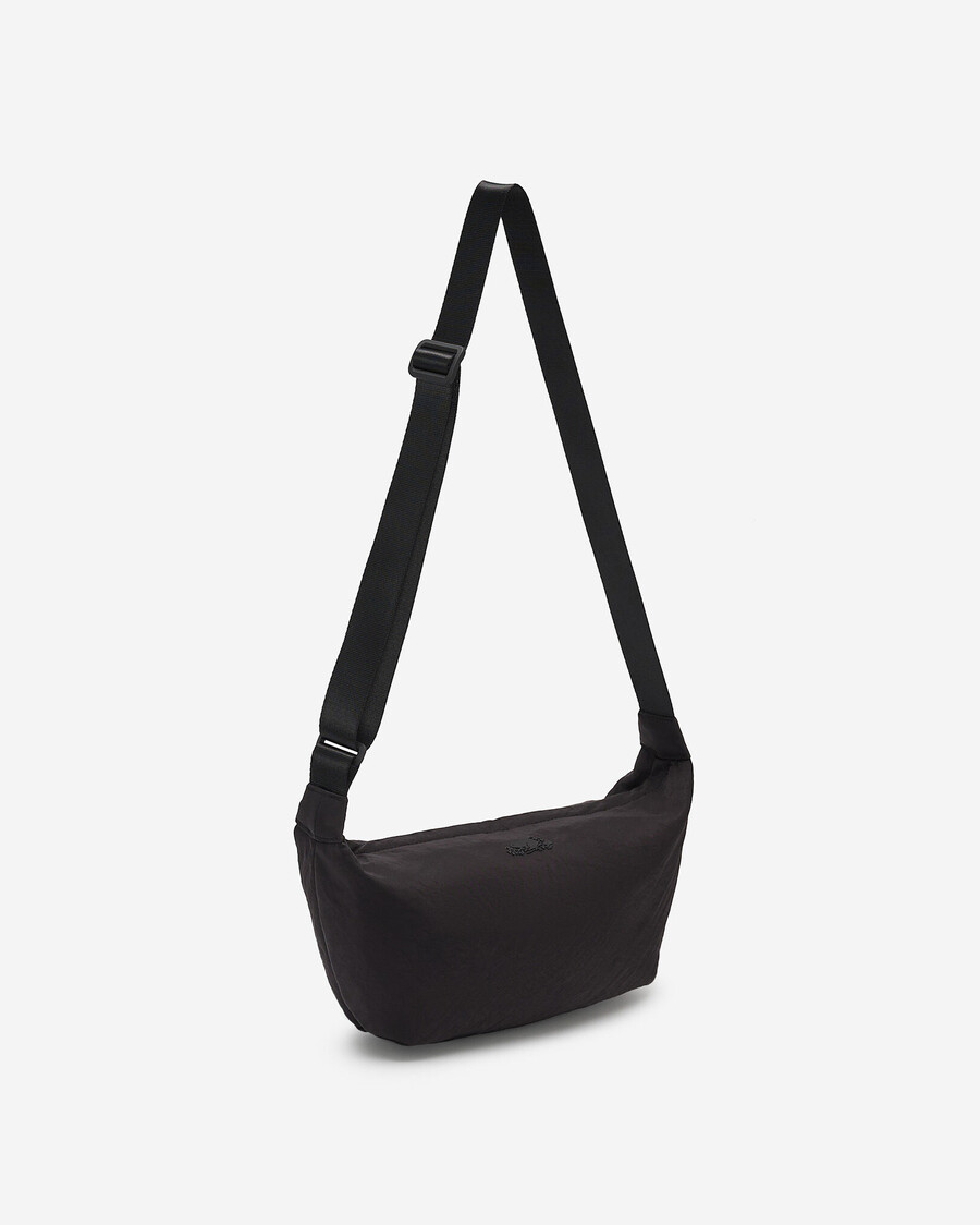 nylon-tasche mittelgroß halbmondförmig