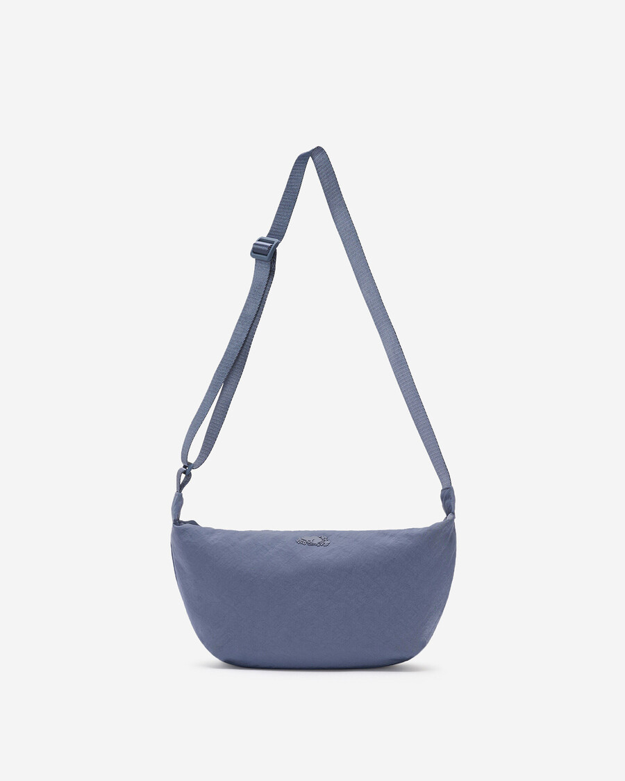 nylon-tasche mittelgroß halbmondförmig