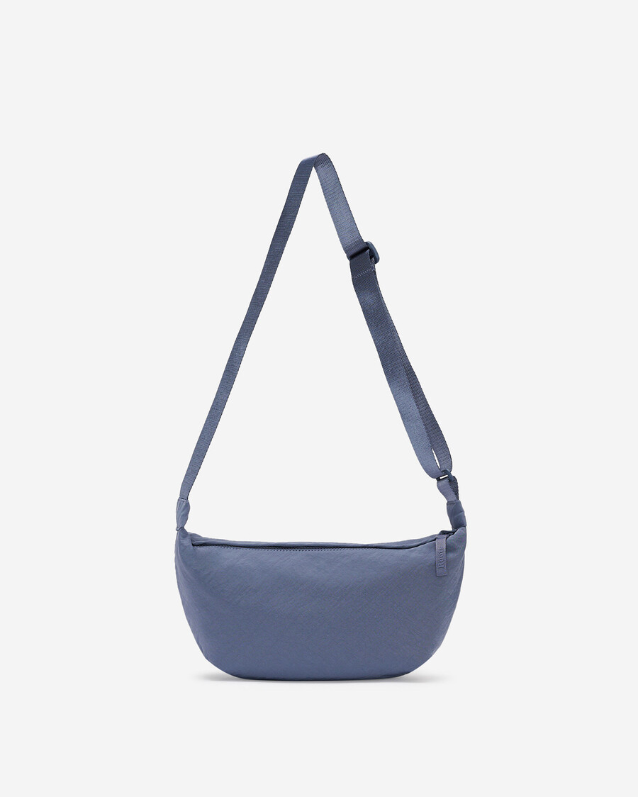 nylon-tasche mittelgroß halbmondförmig