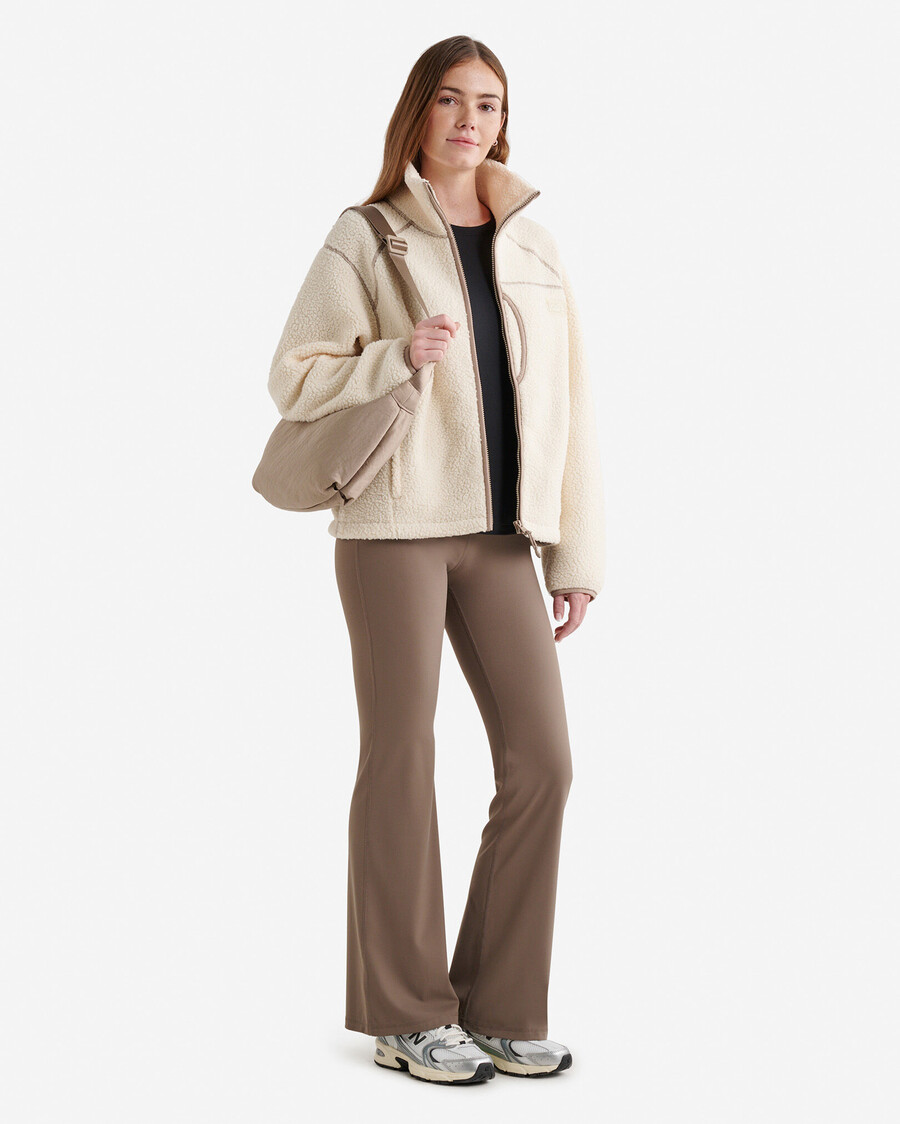 nylon-tasche mittelgroß halbmondförmig