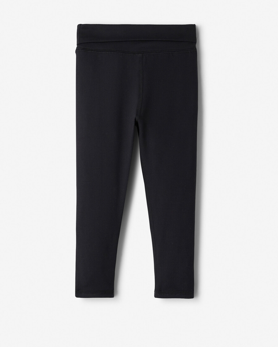 leggings für kleinkinder mädchen mit umklappfunktion am knöchel