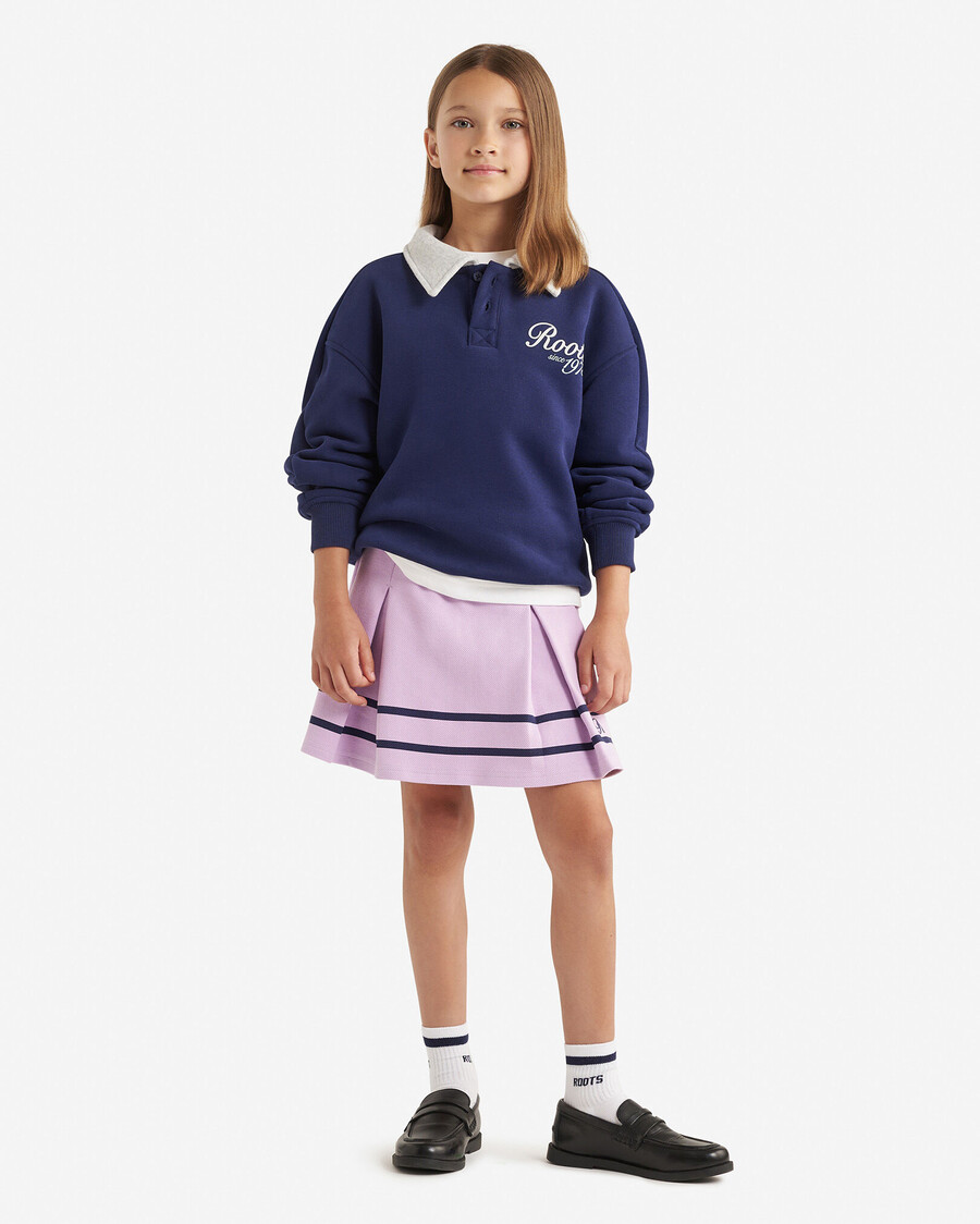 girls roots signature skort