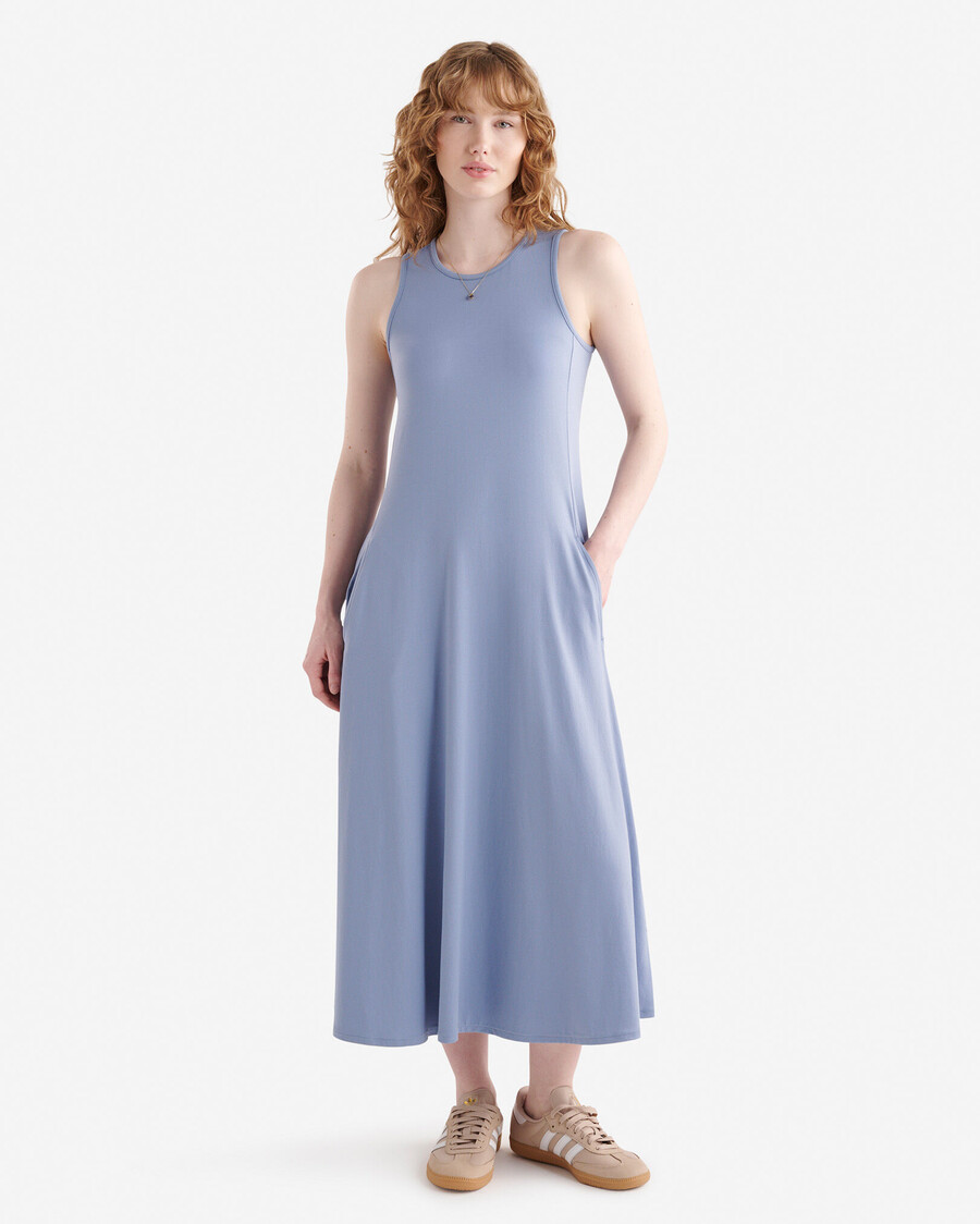 renew strick-tank-midikleid