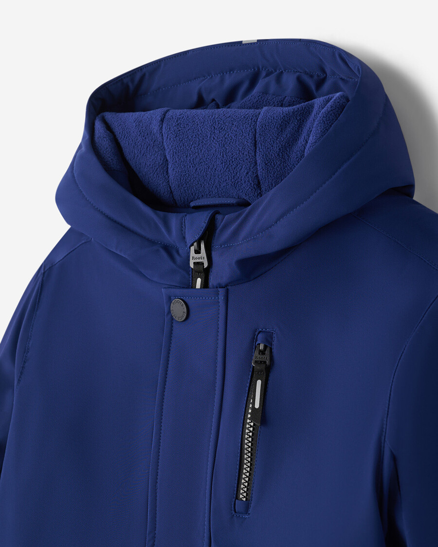 kids roots tech parka
