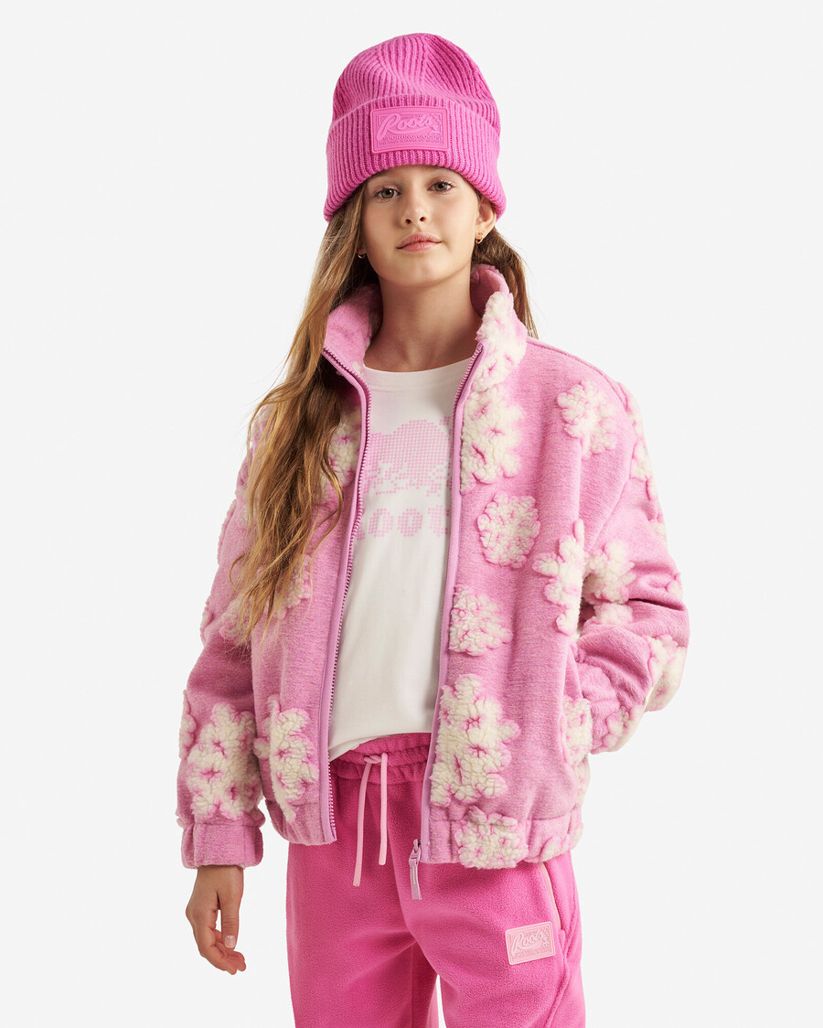 creekside kinder-fleecejacke aus shearling