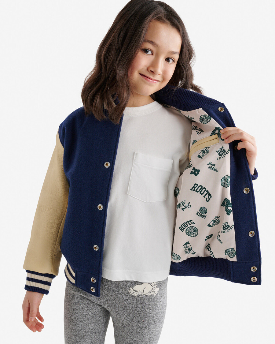vintage-collegejacke für kinder 2.0