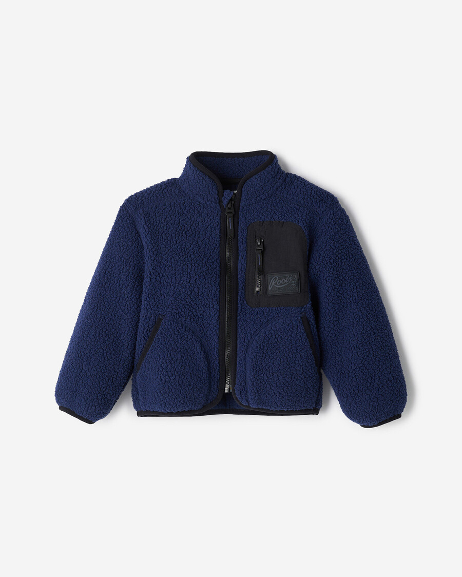 alta shearling fleecejacke für kleinkinder