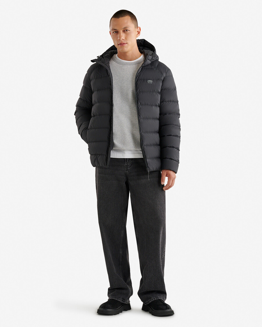 roots daunen-packbare jacke