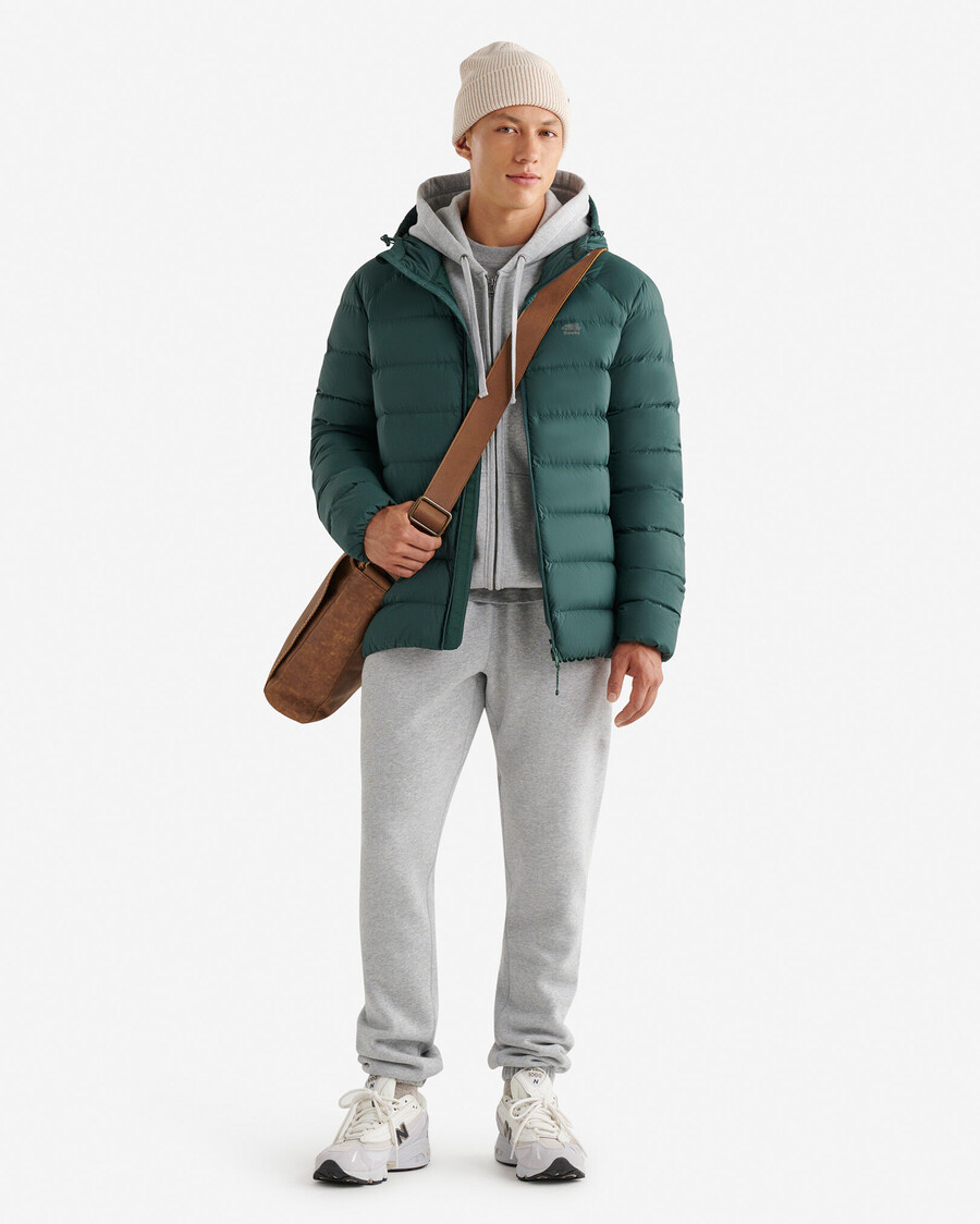 roots daunen-packbare jacke