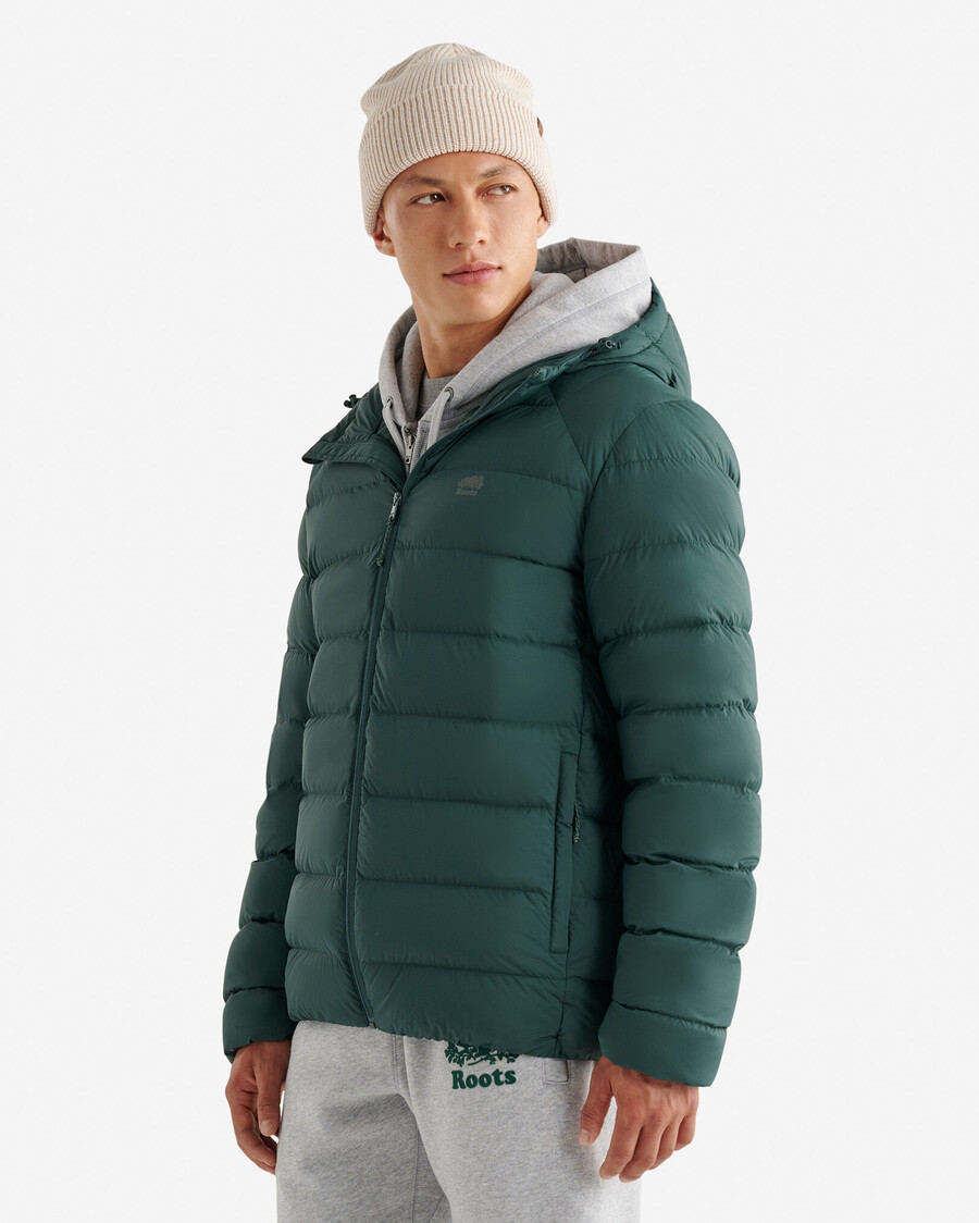 roots daunen-packbare jacke