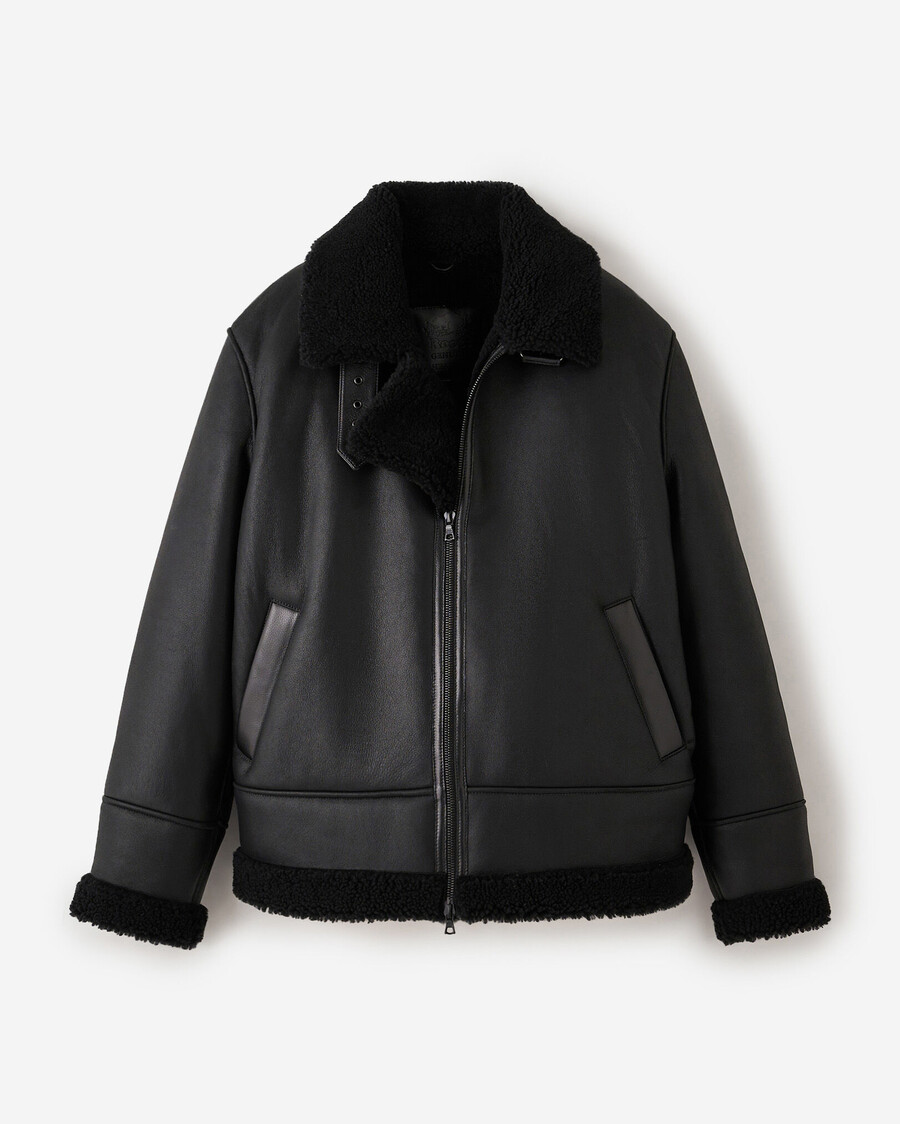 shearling-jacke