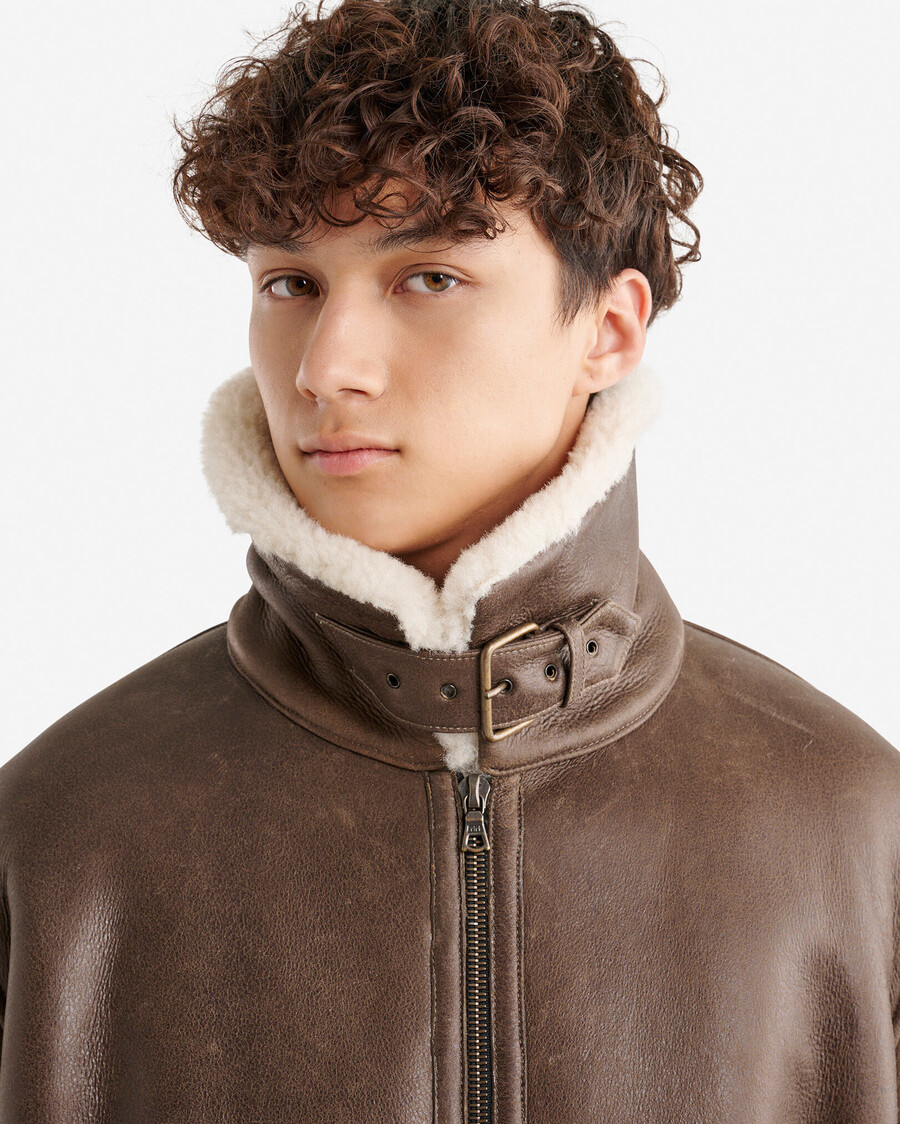 unisex-shearling-jacke