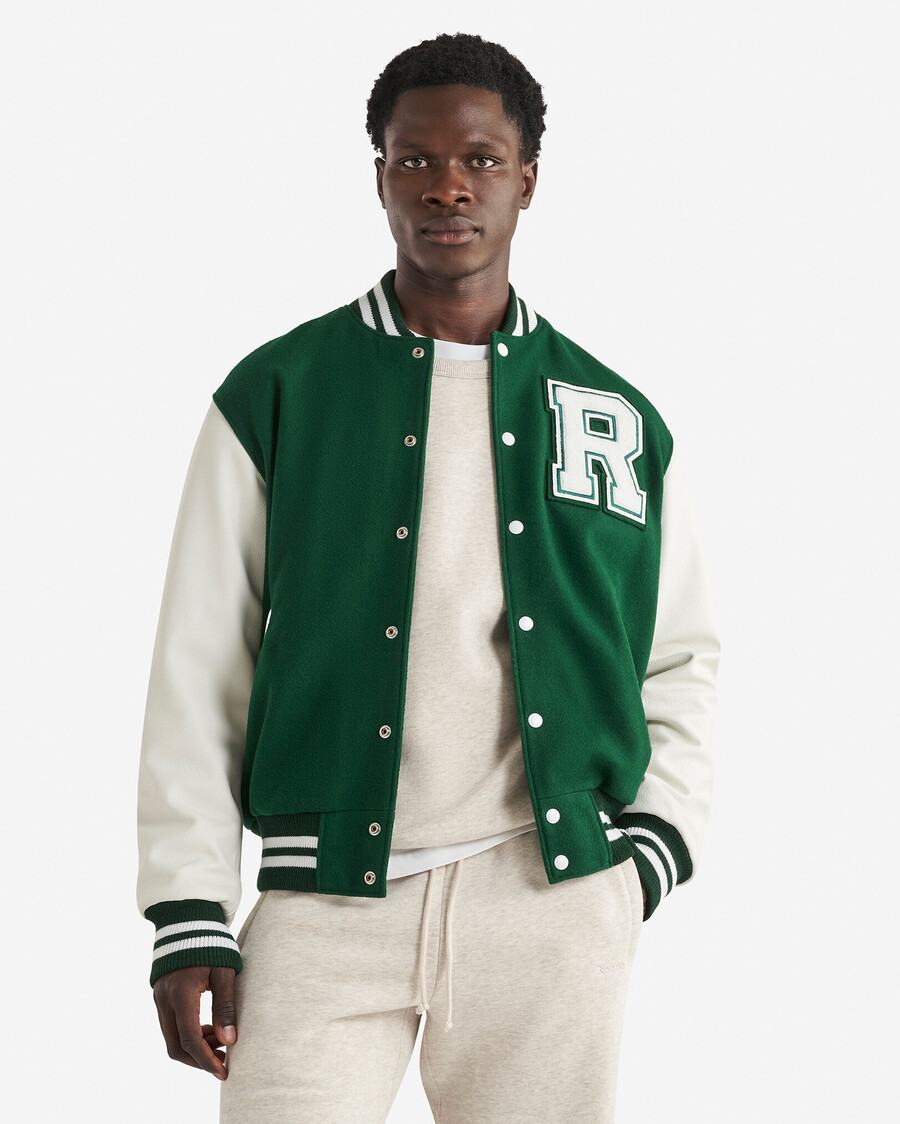 vintage-collegejacke für herren
