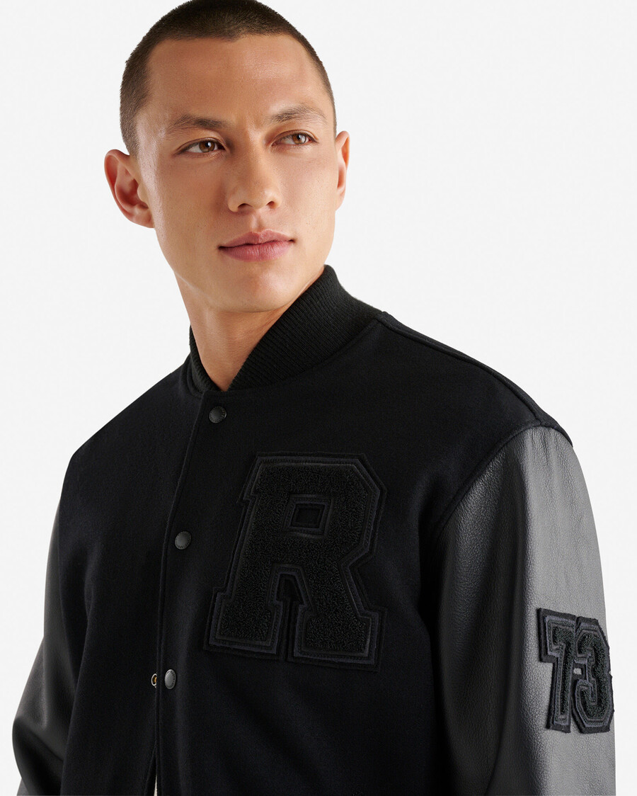 vintage-collegejacke für herren