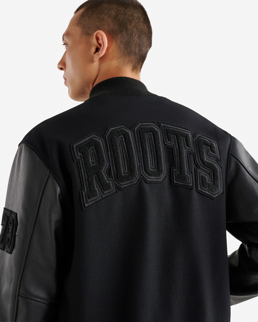 vintage-collegejacke für herren