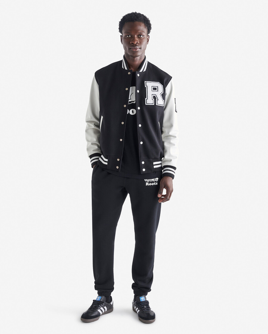 vintage-collegejacke für herren