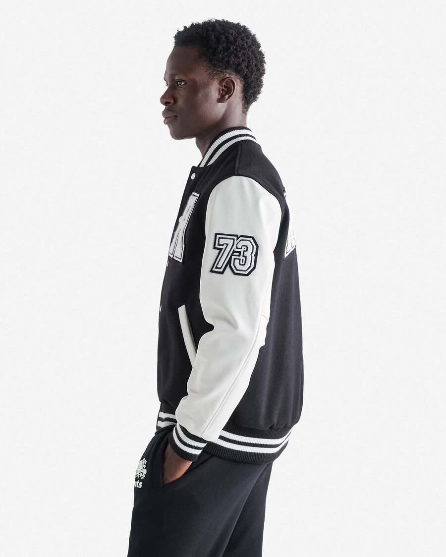 vintage-collegejacke für herren