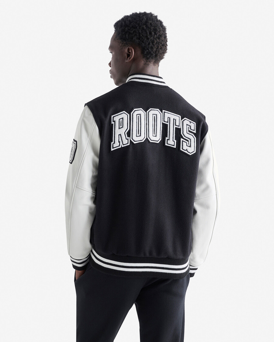 vintage-collegejacke für herren