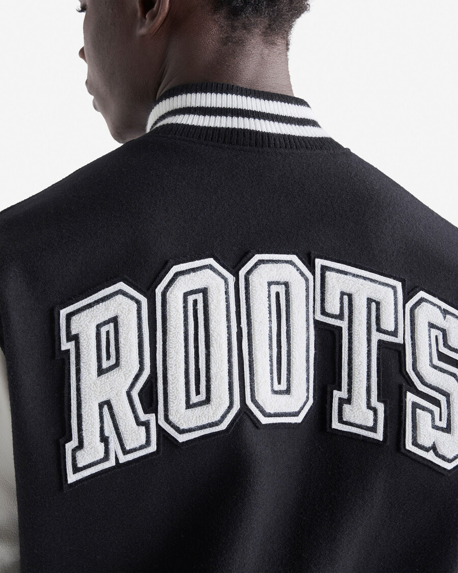 vintage-collegejacke für herren