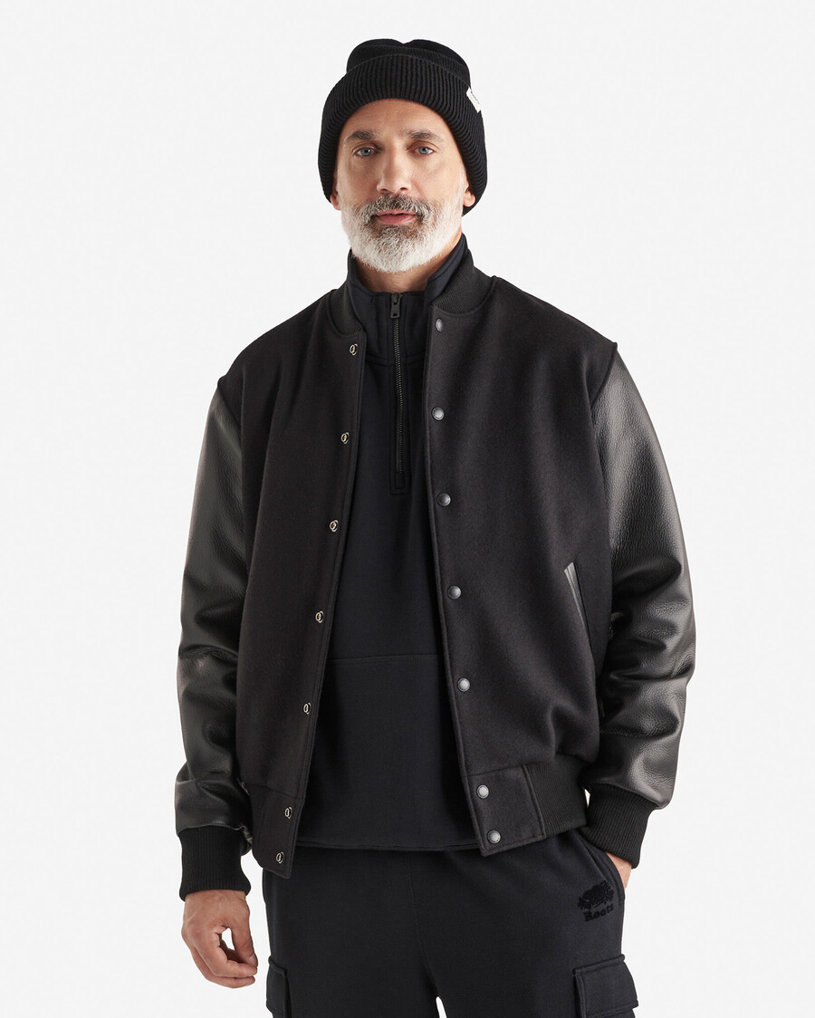 klassische collegejacke für herren