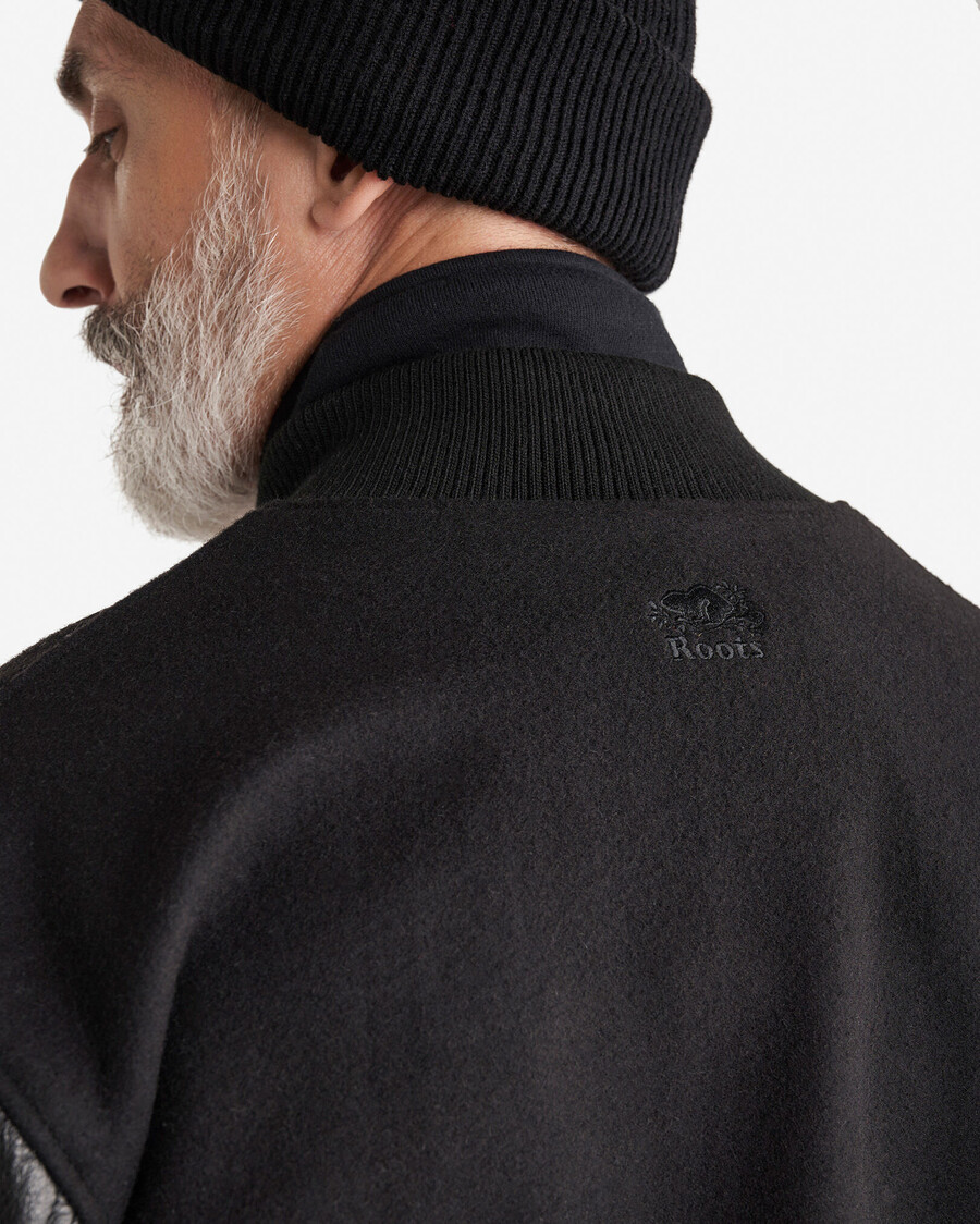 klassische collegejacke für herren