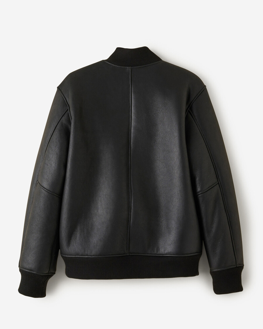 shearling-collegejacke
