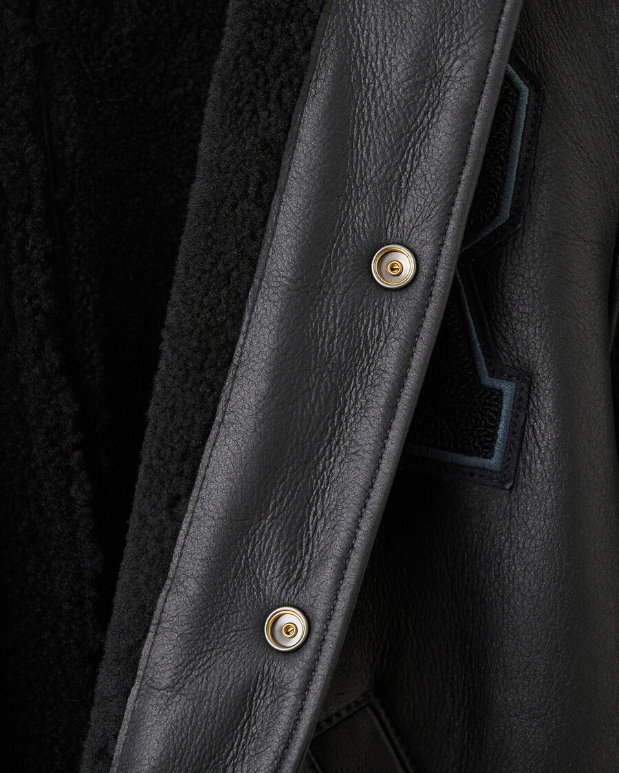 shearling-collegejacke