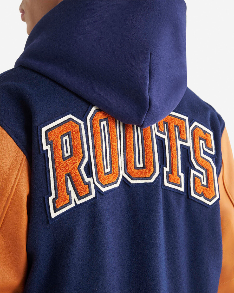 vintage-collegejacke für herren