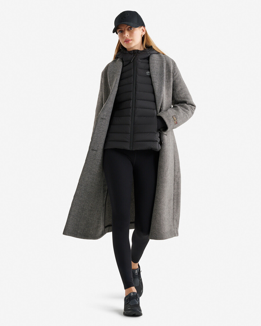 roots daunen-packbare jacke
