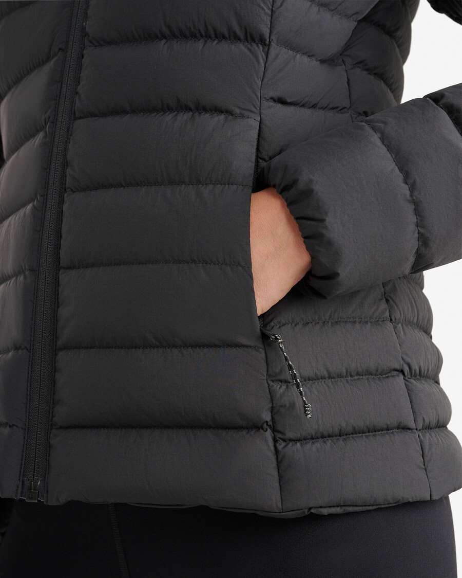 roots daunen-packbare jacke