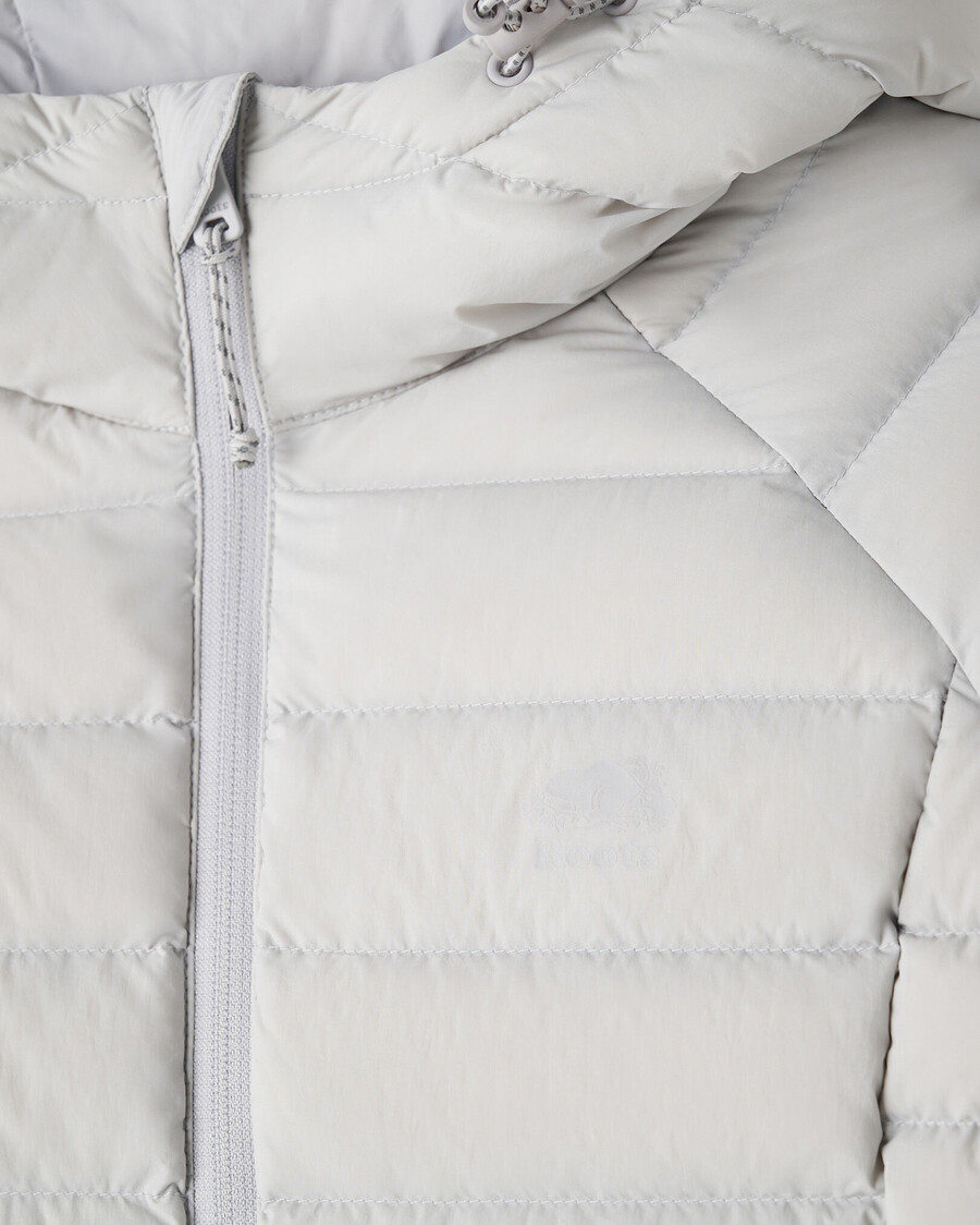roots daunen-packbare jacke