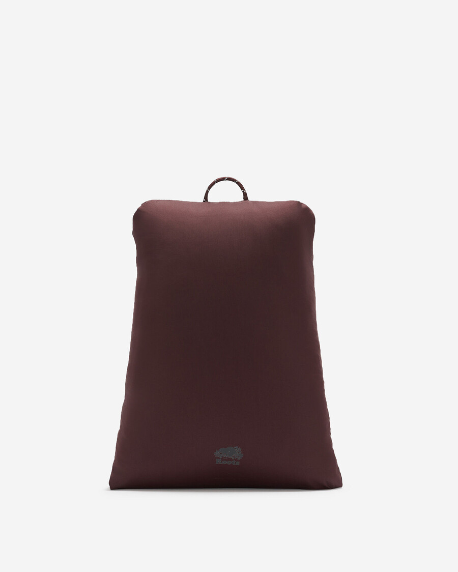 roots daunen-packbare lange jacke